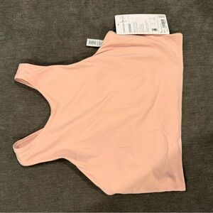 NWT Athleta Conscious Crop Bra Tank Small A-C light pink